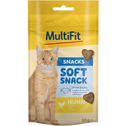 MultiFit Soft macska jutalomfalat csirke 50g