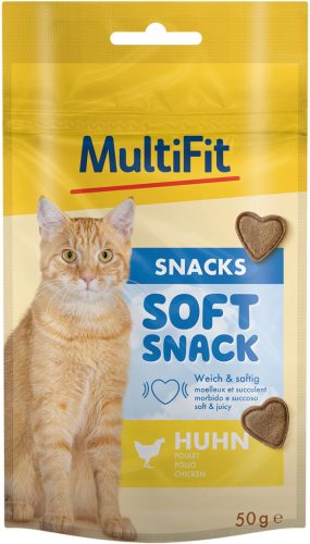 MultiFit Soft macska jutalomfalat csirke 50g