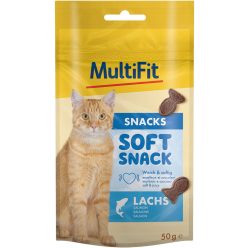 MultiFit Soft Snack macskáknak lazac 50g