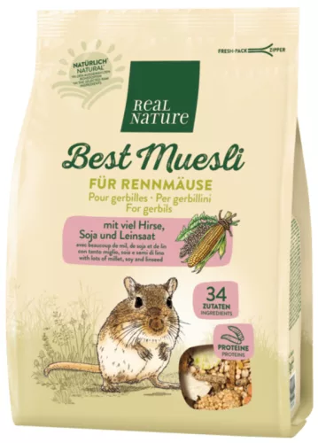 Real Nature versenyegér eledel 500g