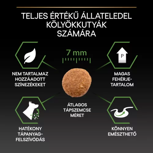 Pro Plan Small & Mini Puppy Healthy Start csirkében gazdag száraz kutyaeledel 7kg