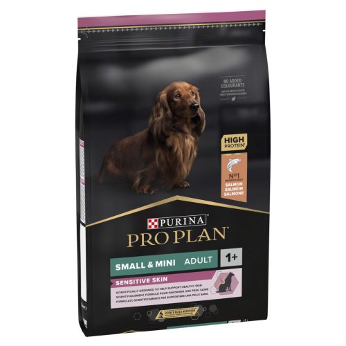Pro Plan Small & Mini Adult Sensitive Skin lazacban gazdag száraz kutyaeledel 7kg