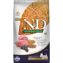   N&D Ancestral Grain adult mini száraz kutyaeledel bárány 2,5kg
