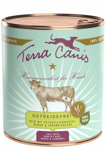 Terra Canis kutya konzerv borjú&petrezselyem 6x800g