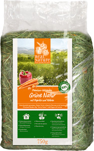 Real Nature kisemlős eledel zöld réti széna zöldséges 750g