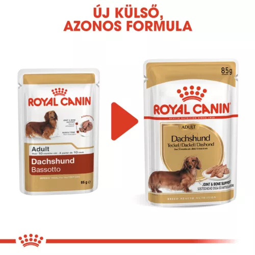 Royal Canin Breed Health Nutrition Tacskó adult kutya tasak 12x85g