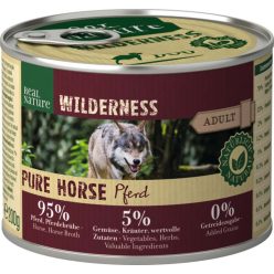   Real Nature Wilderness Pure Horse kutya konzerv adult lóhús 6x200g