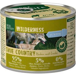   Real Nature Wilderness kutya konzerv junior csirke&lazac 6x200g