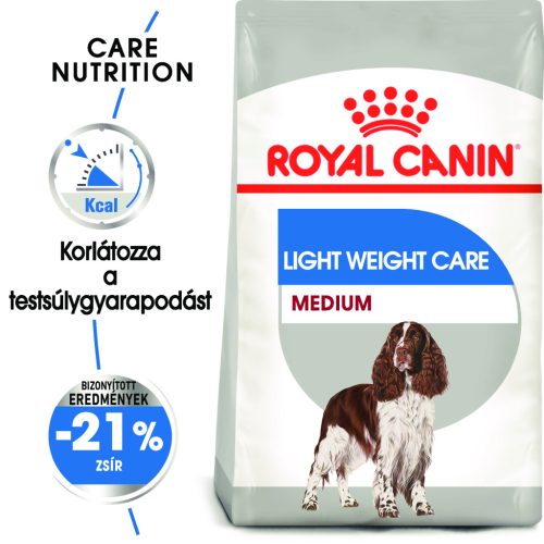Royal Canin Canine Care Nutrition Medium adult Light Weight Care száraz kutyaeledel 3kg