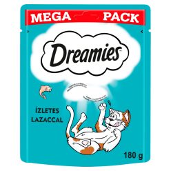 Dreamies macska jutalomfalat MEGA lazac 4x180g
