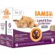 IAMS Advanced Nutrition Land&Sea Collection in gravy MP macska tasak 12x85g