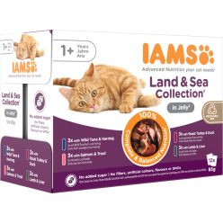   IAMS Advanced Nutrition Land&Sea Collection in jelly MP macska tasak 12x85g