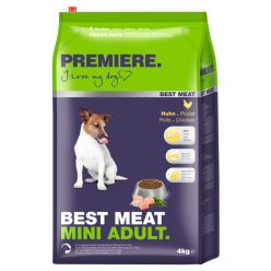 Premiere Best Meat száraz kutyaeledel mini adult csirke 4kg