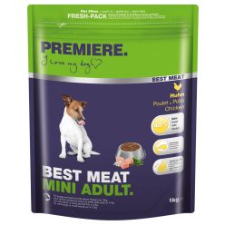 Premiere Best Meat száraz kutyaeledel mini adult csirke 1kg