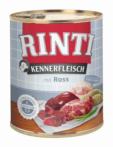 RINTI kutya konzerv adult lóhús 12x800g