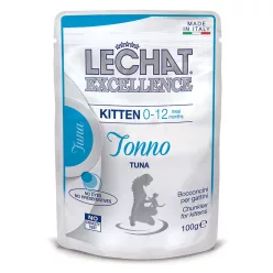 LeChat Excellence macska tasak kitten tonhal 24x100g