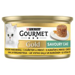 Gourmet Gold macska konzerv savoury csirke&répa 12x85g