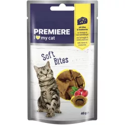 Premiere Soft Bites macska jutalomfalat sajt&áfonya 40g