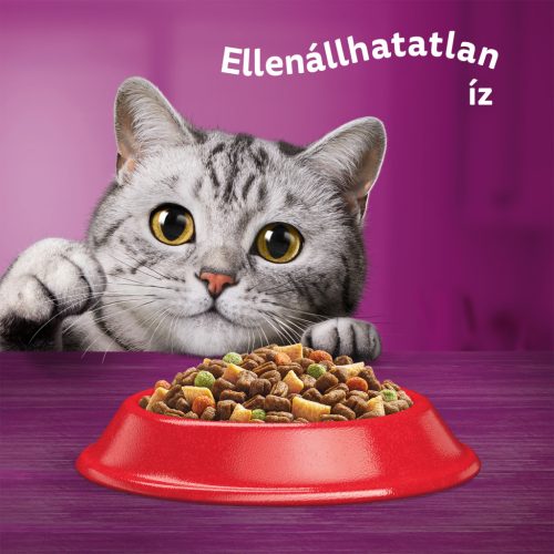Whiskas száraz macskaeledel marha 1,4kg
