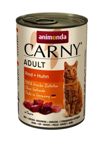 Animonda Carny macska konzerv adult marha&csirke 6x400g