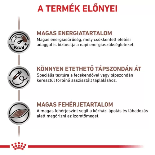 Royal Canin Veterinary Gastrointestinal Recovery Mousse felépülést segítő macskáknak és kutyákank nedves eledel konzerv 12x200g