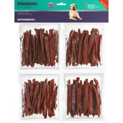 Premiere kutya jutalomfalat kacsamell csíkok 4x250g