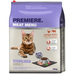 Premiere száraz macskaeledel sterilised szárnyas 10kg