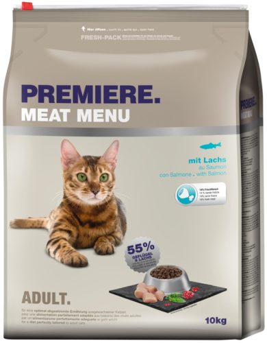 Premiere száraz macskaeledel adult lazac 10kg