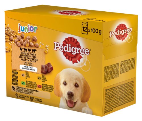 Pedigree kutya tasak MP junior aszpikos 12x100g