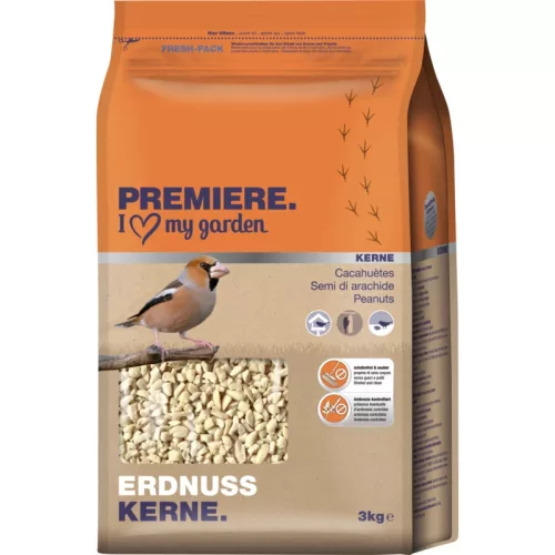 PREMIERE vadmadár eledel földimogyoró 3kg