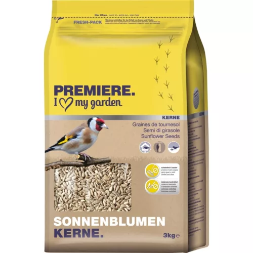 PREMIERE vadmadár eledel napraforgómag 3kg