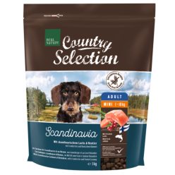   Real Nature Country Scandinavia száraz kutyaeledel mini adult lazac&rénszarvas 1kg