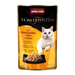 Animonda vom Feinsten macska tasak csirke&sajt szósz 18x50g