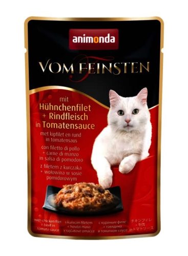 Animonda vom Feinsten macska tasak csirke&marha szósz 18x50g