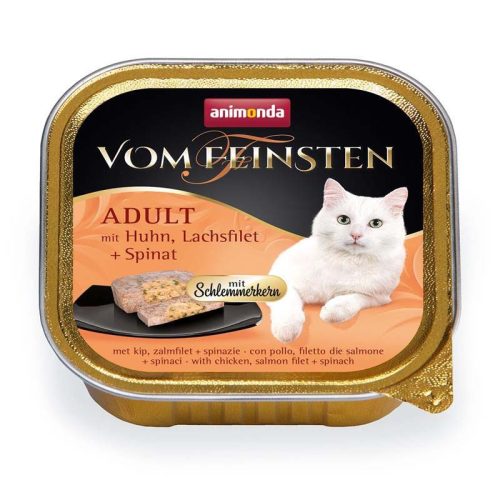 Animonda vom Feinsten macska tálka csirke&lazac&spenót 32x100g