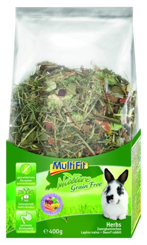 MultiFit Nature törpenyúl eleség 400 g