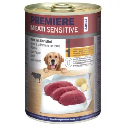   Premiere Meati Sensitive kutya konzerv adult marha&burgonya 6x400g