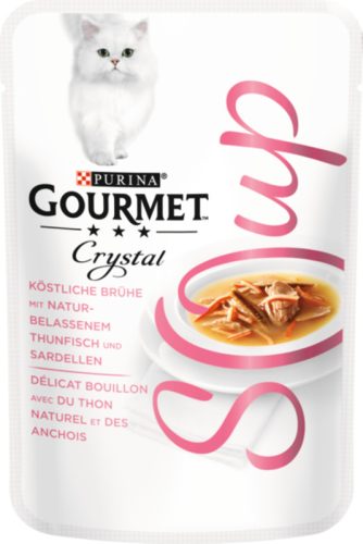 Gourmet Soup macska tasak tonhal&szardella 32x40g