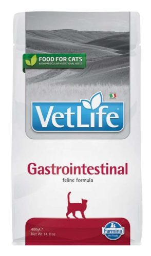 VetLife száraz macskaeledel emésztőrendszer 400g