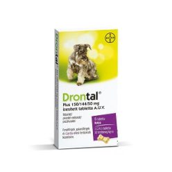 Drontal Plus ízesített tabletta A.U.V 1x6 tabl.