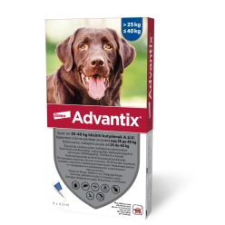 Advantix spot-on kutyáknak 25-40kg 4x4,0ml