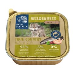   Real Nature Wilderness kutya tálka adult csirke&lazac 16x100g