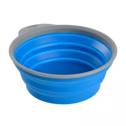 DogsCreek kutya utazótál szilikon kék 1000ml