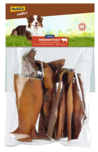 MultiFit Native kutya jutalomfalat marha fejbőr 200g