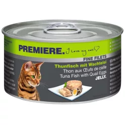   Premiere Fine Filets macska konzerv adult tonhal&fürjtojás 12x100g