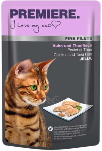 Premiere Fine Filets macska tasak adult csirke&tonhal 24x100g
