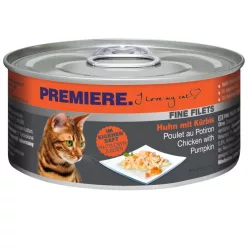 Premiere Fine Filets macska konzerv adult csirke&tök 12x80g