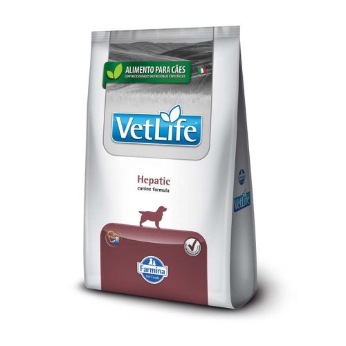 VetLife száraz kutyaeledel májdiéta 2kg