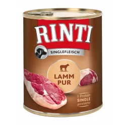 RINTI Singlefleisch kutya konzerv adult bárány 6x800g
