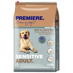   Premiere Sensitive száraz kutyaeledel adult bárány&rizs 12,5kg